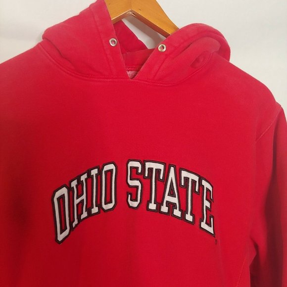 Ohio State University Mens S Steve & Barry's Hooded Sweatshirt Embroidered OSU - Picture 3 of 6